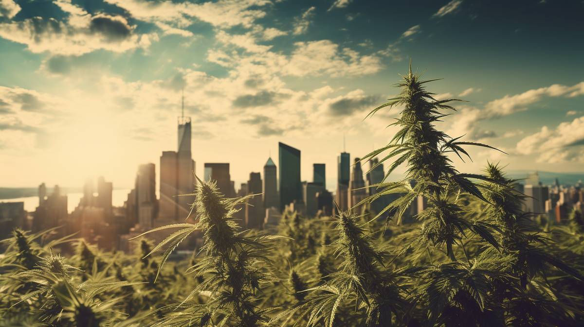 De Empire State wordt wakker voor cannabis, CBD en H4CBD. Een groene revolutie die de skyline van New York transformeert.